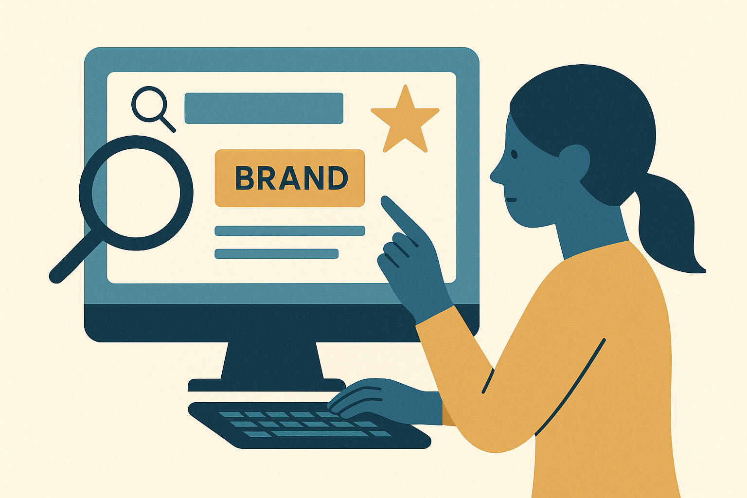 Cover illustration for “How Consumer Web Research Behavior Should Shape Brand Content Priorities”