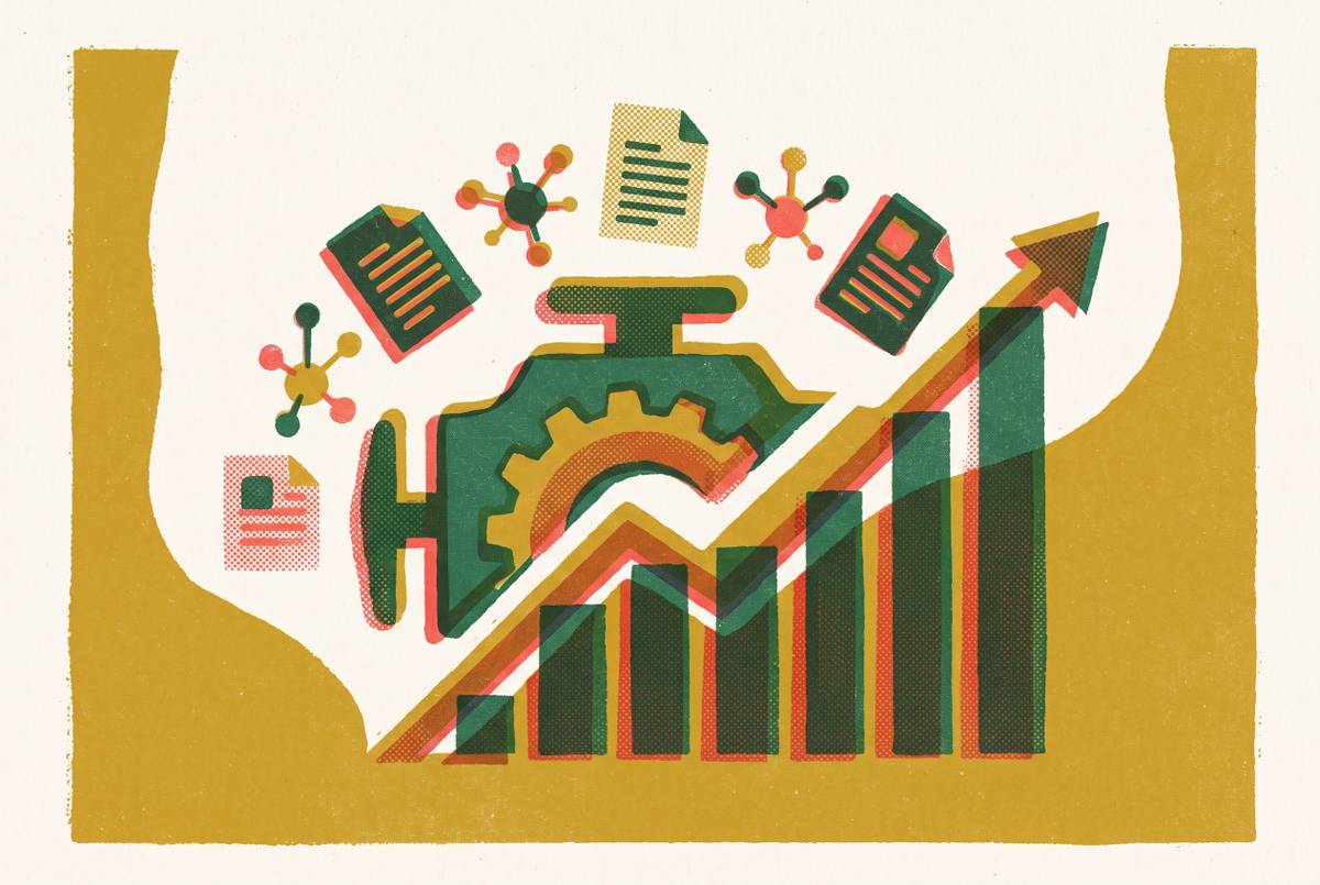 Cover illustration for “AI Content Engine ROI Measurement for Marketing Programs”