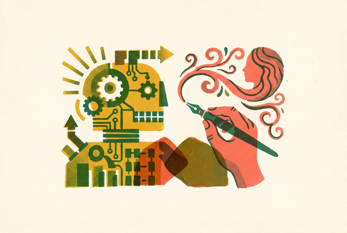Cover illustration for “AI Content Engines Versus Traditional Content Agency Models”
