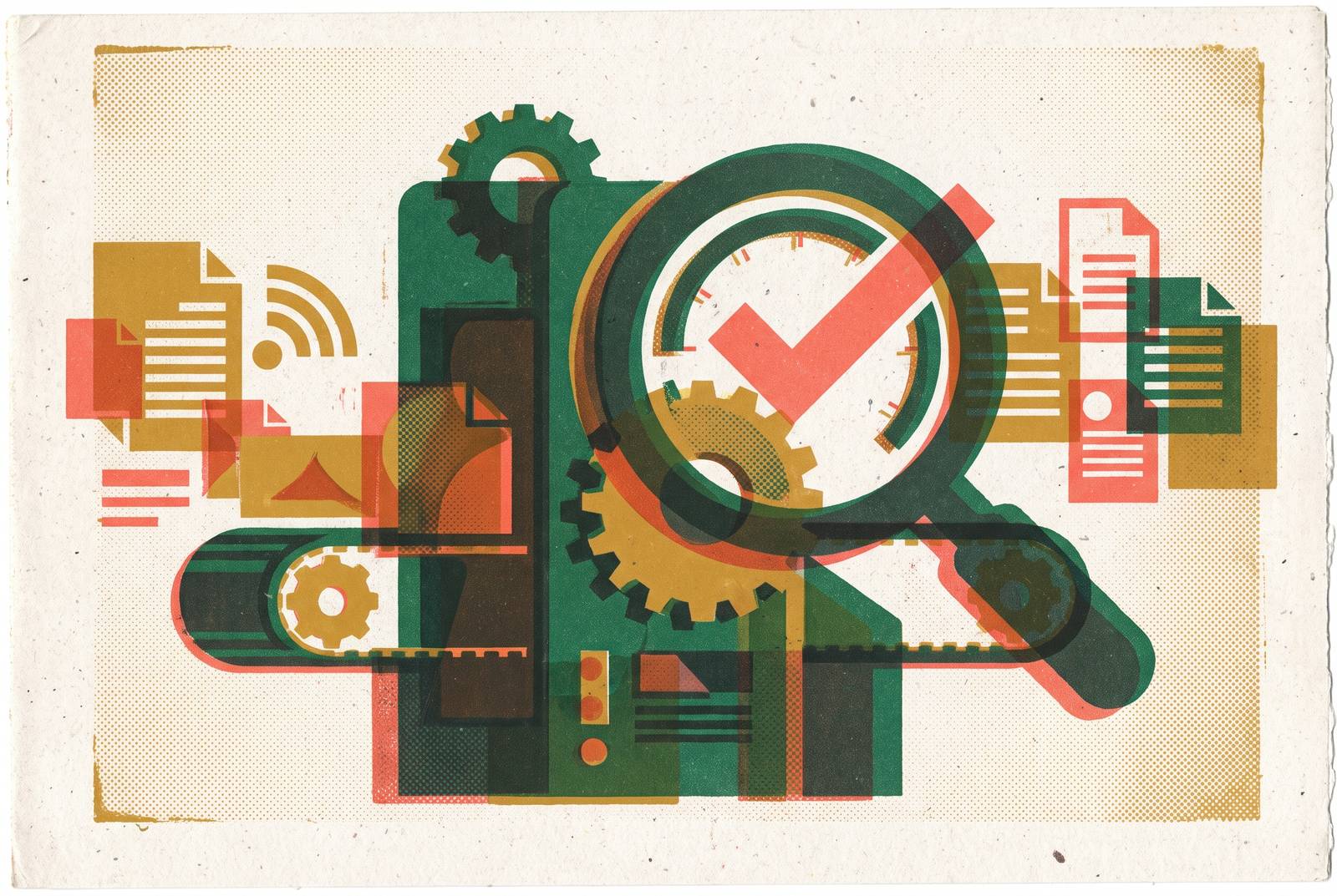 Cover illustration for “AI Content Engine Output Quality Control”