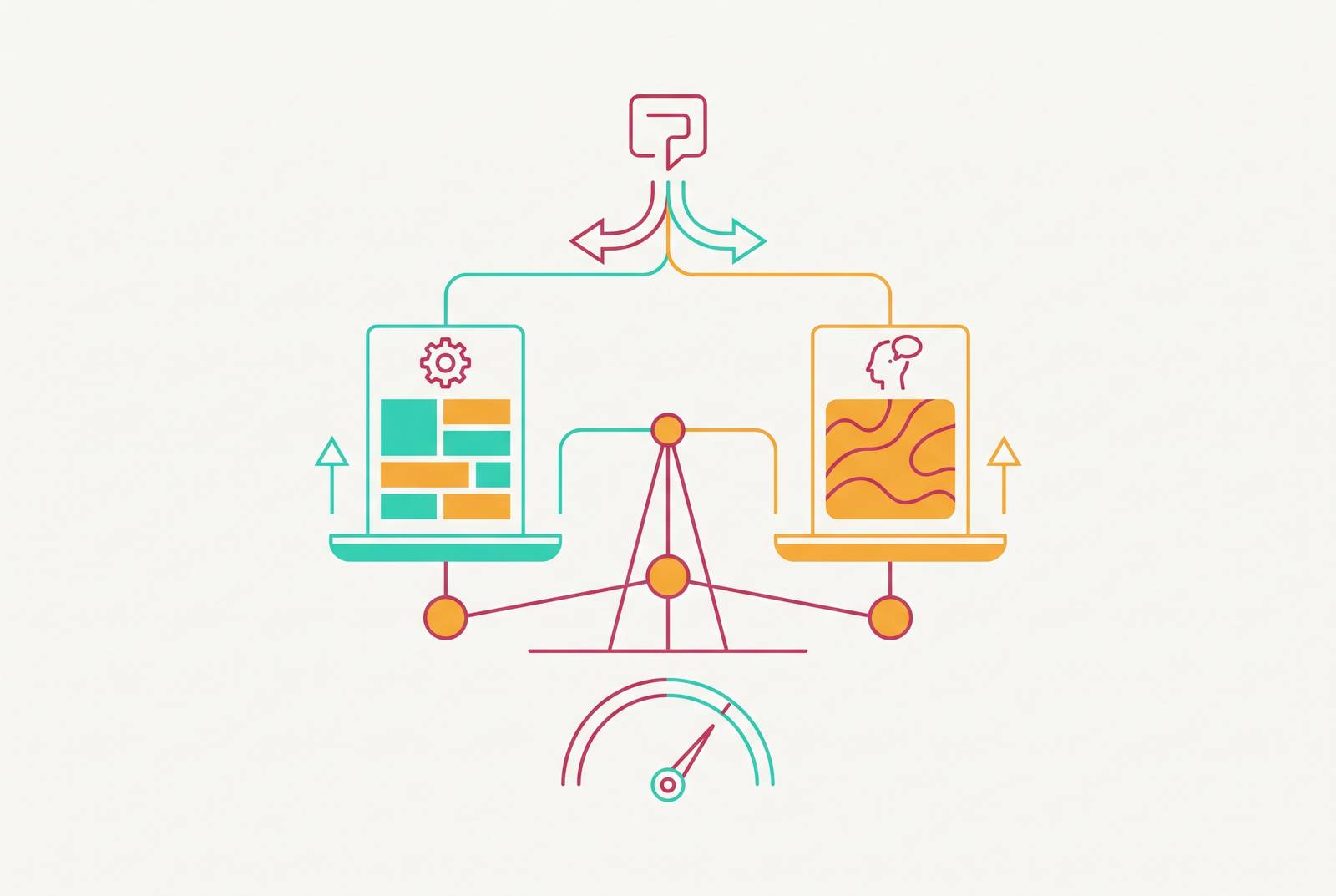 Cover illustration for “A/B Testing AI-Generated Content Against Human-Written Variants”