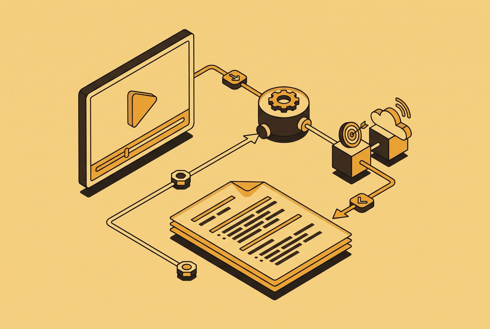 Cover illustration for “AI Video Script Generators for Marketing Teams”