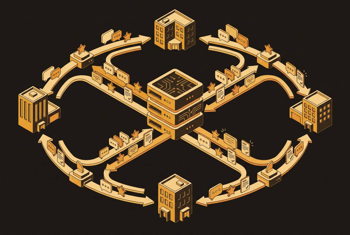 Cover illustration for “B2B Customer Feedback Loops at Scale”