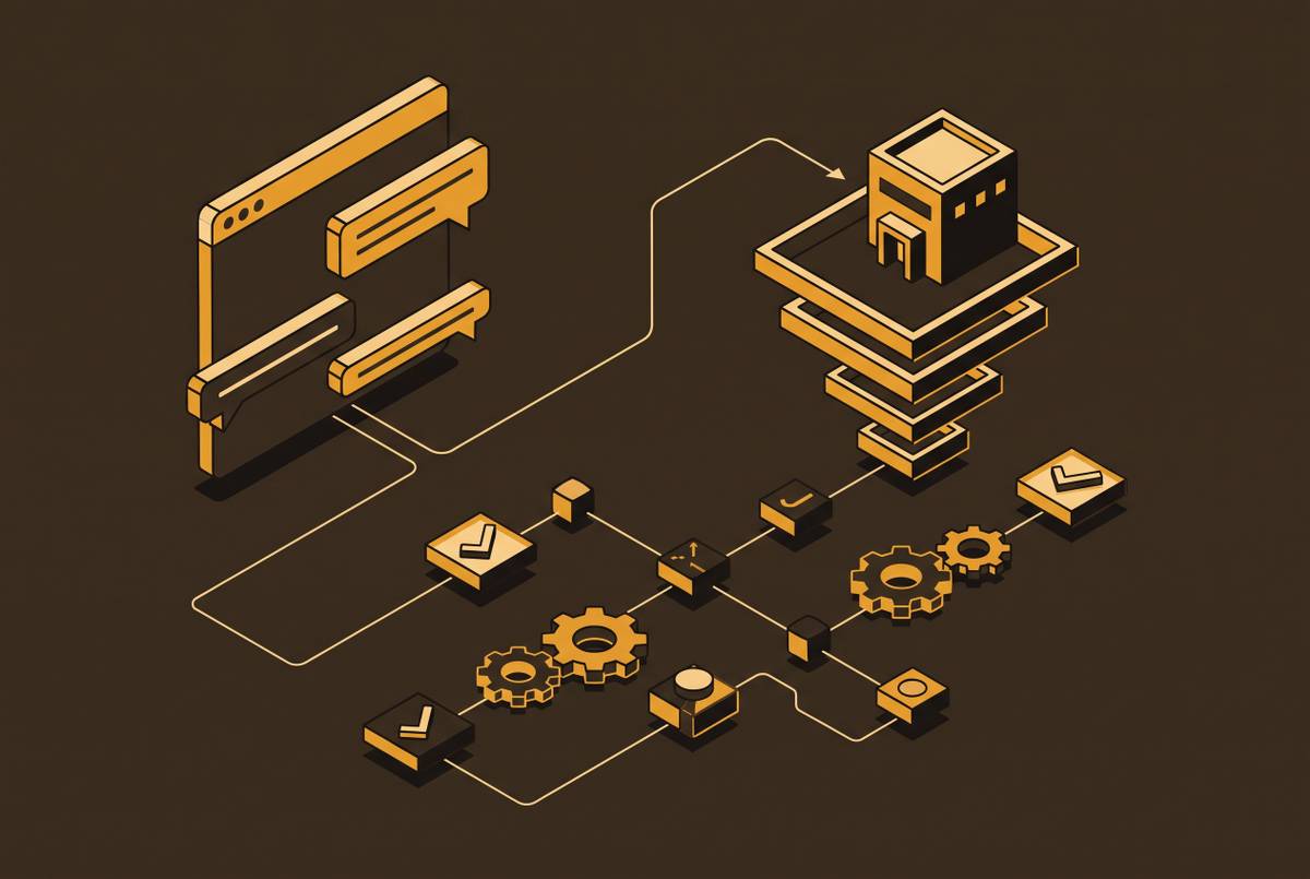 Cover illustration for “AI Chatbots for B2B Customer Onboarding”