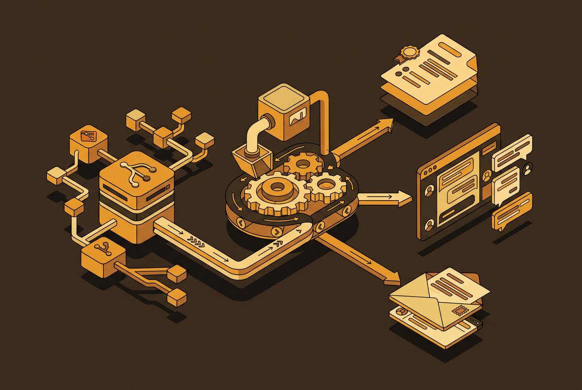 Cover illustration for “Automating Release Announcements for Open Source Projects”
