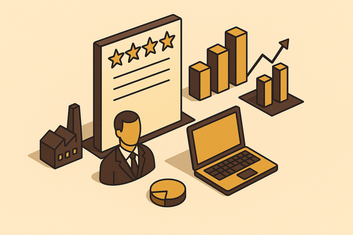 Cover illustration for “B2B Customer Experience Examples by Industry”