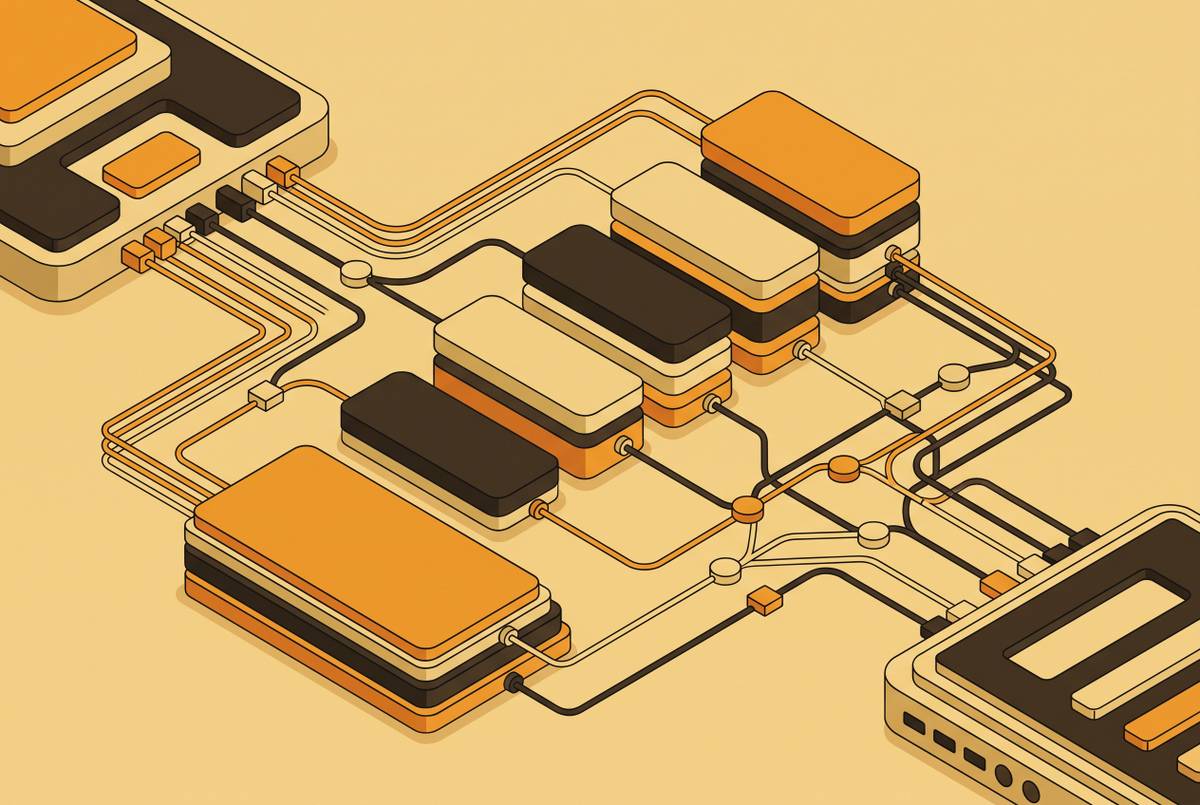 Cover illustration for “Multichannel B2B Customer Communication Stacks”