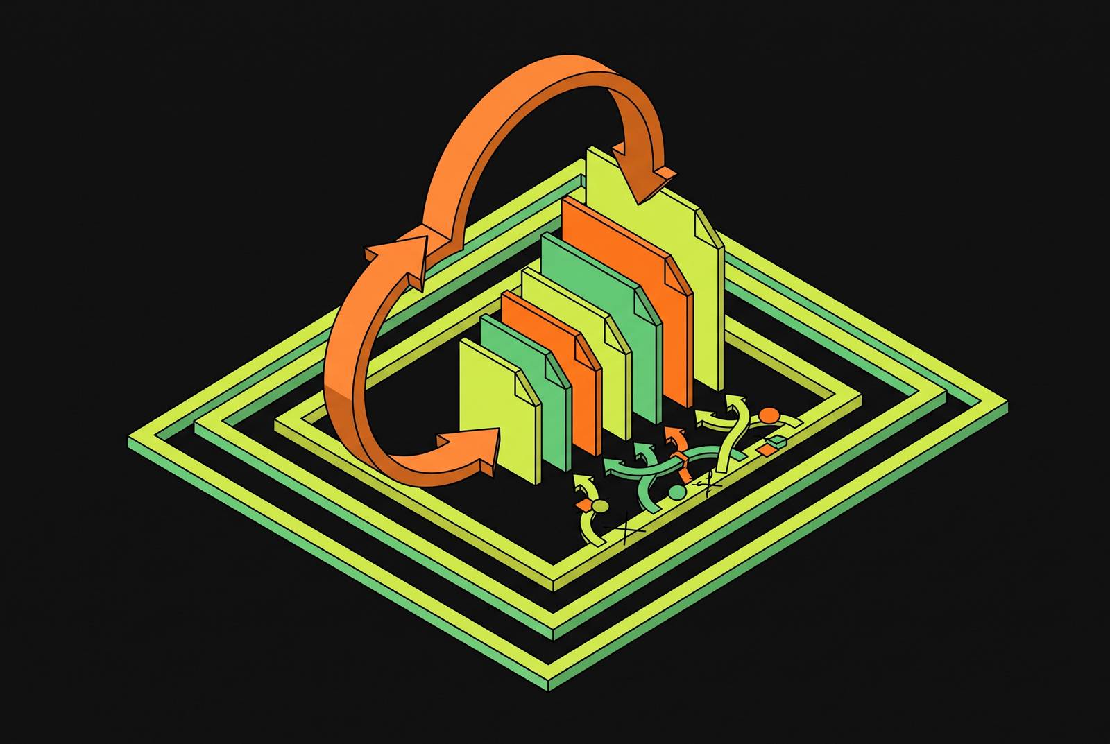 Cover illustration for “Recursive Editing and Iterative Drafting Systems”