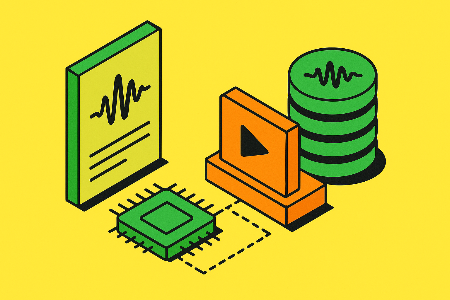 Cover illustration for “Building a Brand Corpus for AI Voice Training”
