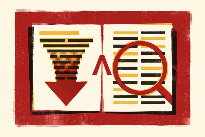 Cover illustration for “Editing for Conversion Versus Editing for Clarity”