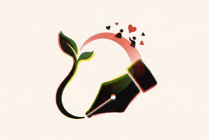 Cover illustration for “Writing Product-Led Content That Converts Without Hard Selling”