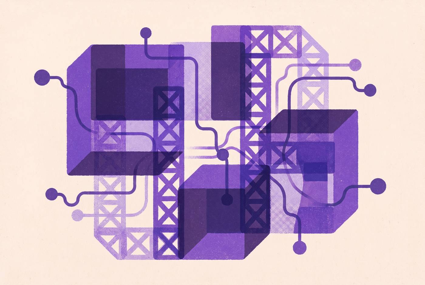 Cover illustration for “LLM App Framework Impact on Traceability”