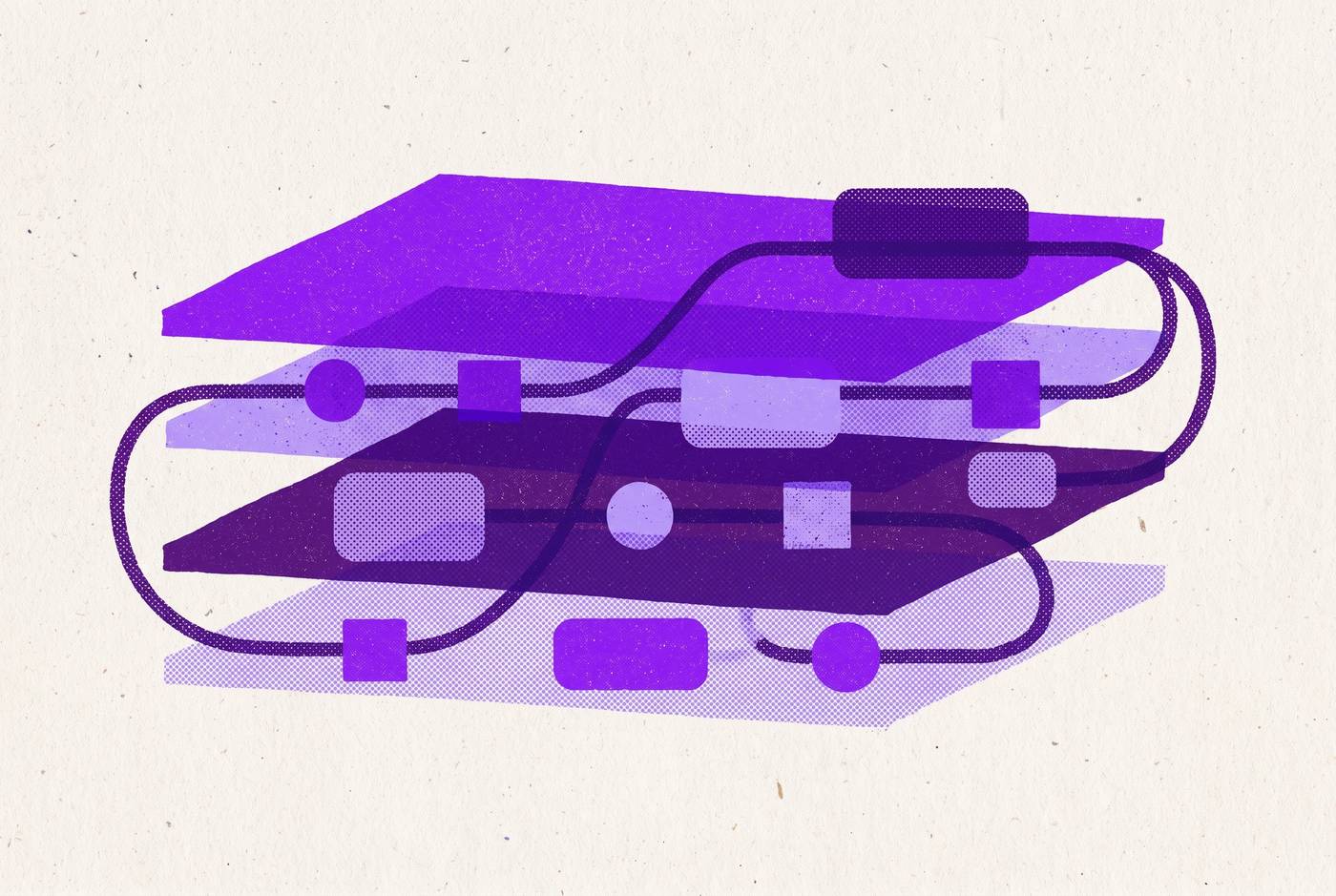 Cover illustration for “Memory Layer Architecture for Long-Running Production Agents”