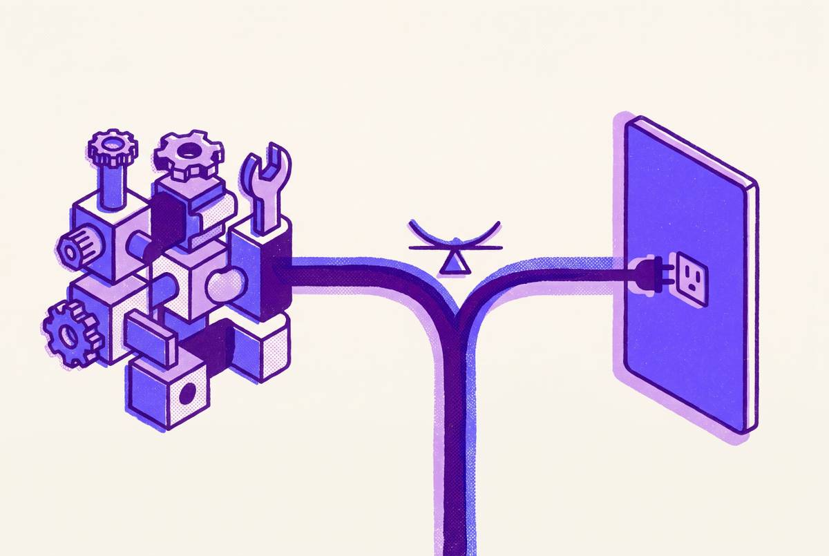 Cover illustration for “When to Build a Custom Eval Harness Instead of Using a Platform”