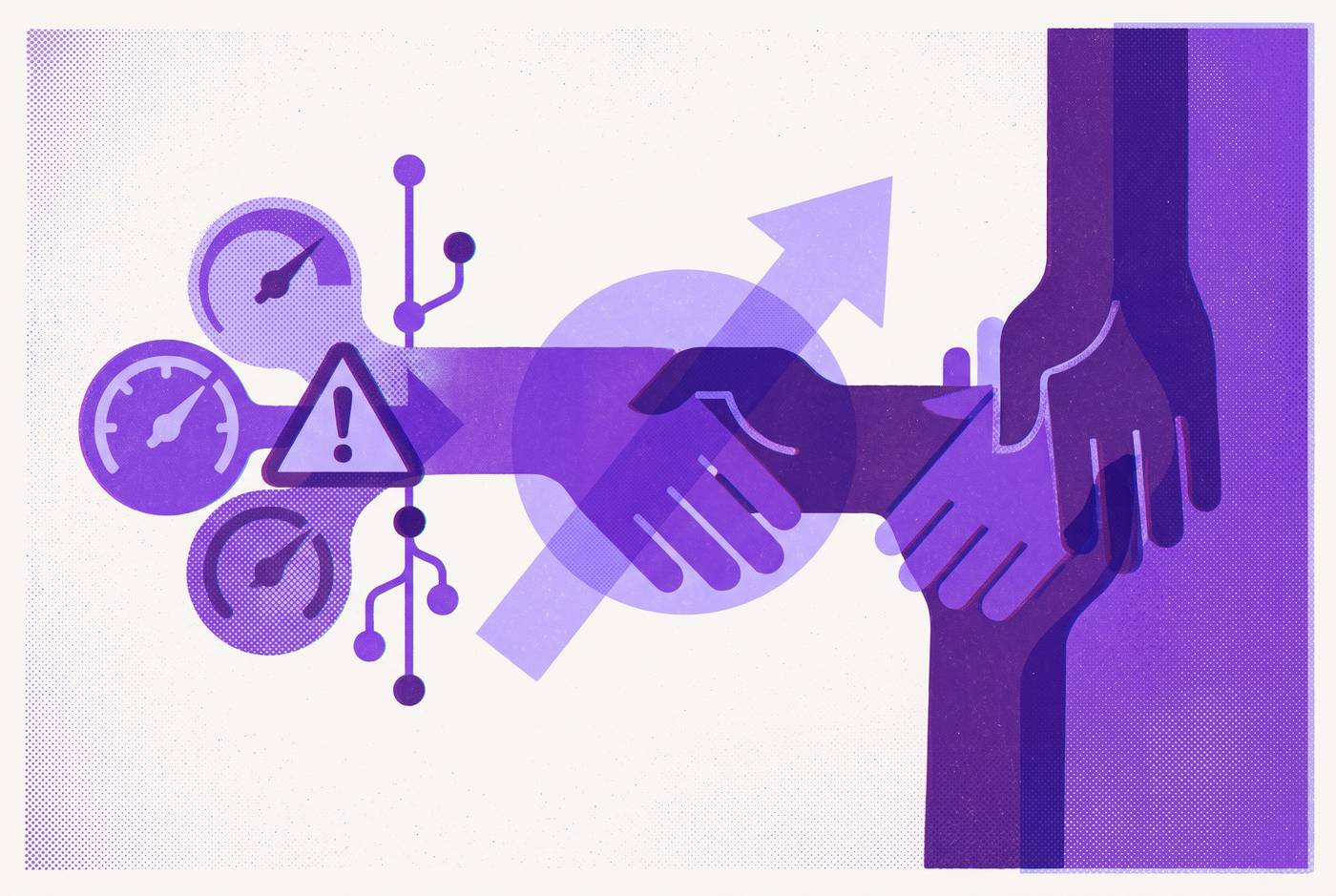 Cover illustration for “Handoff Points Between Observability Tooling and Harness Engineering”