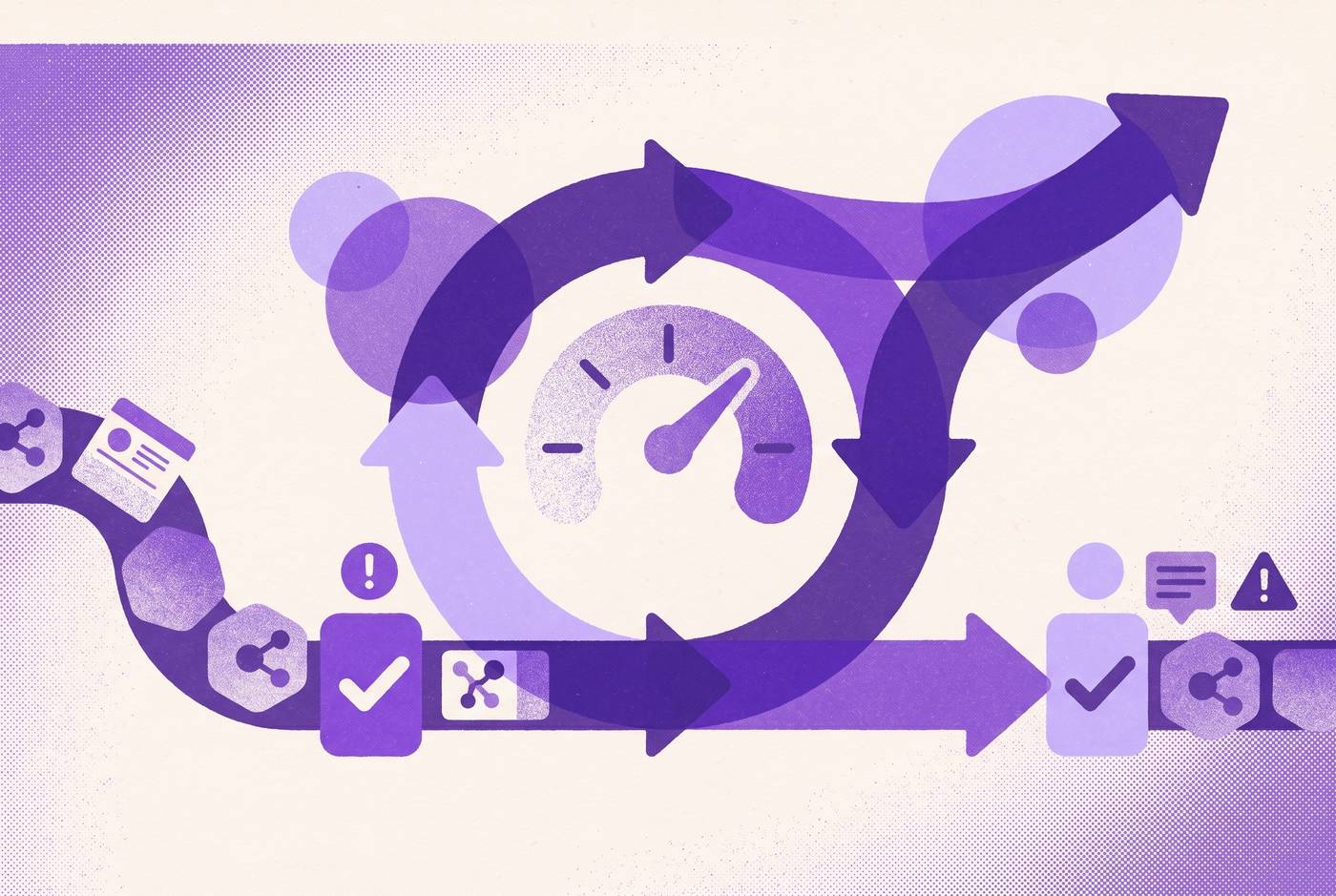 Cover illustration for “LLM Eval Pipeline Integration With GitHub Actions CI/CD”
