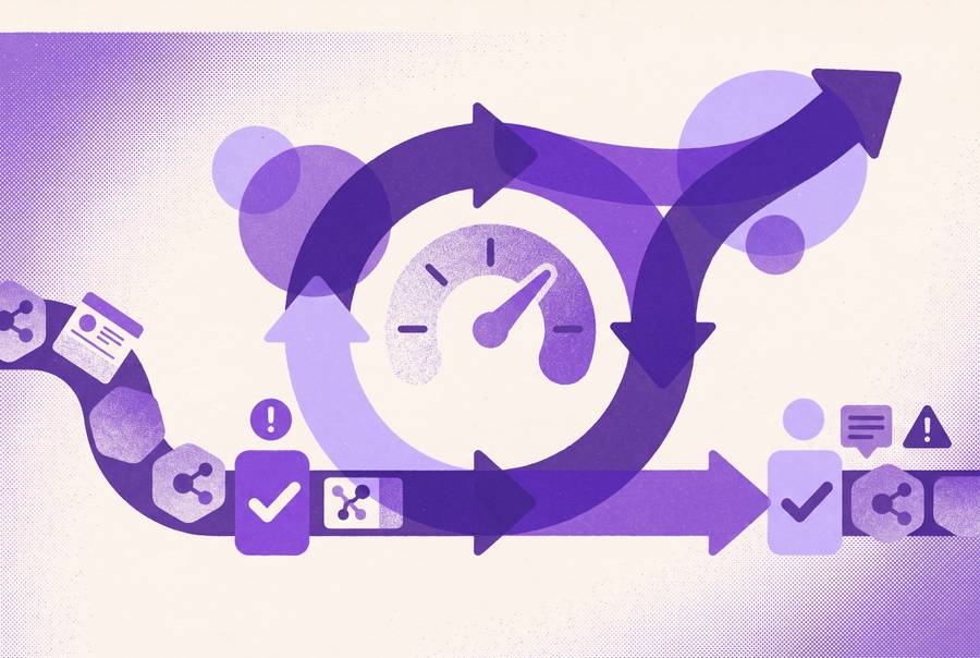 Cover illustration for “LLM Eval Pipeline Integration With GitHub Actions CI/CD”