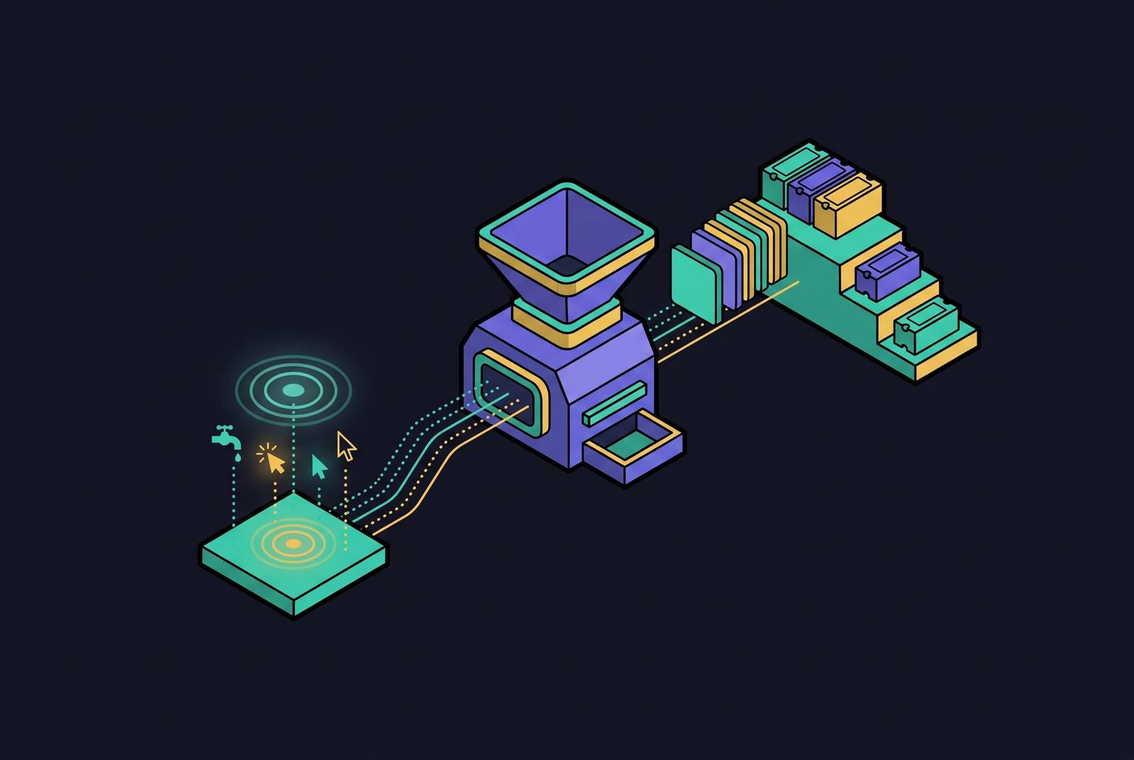 Cover illustration for “Turning Implicit User Signals Into Agent Improvement Backlog Items”