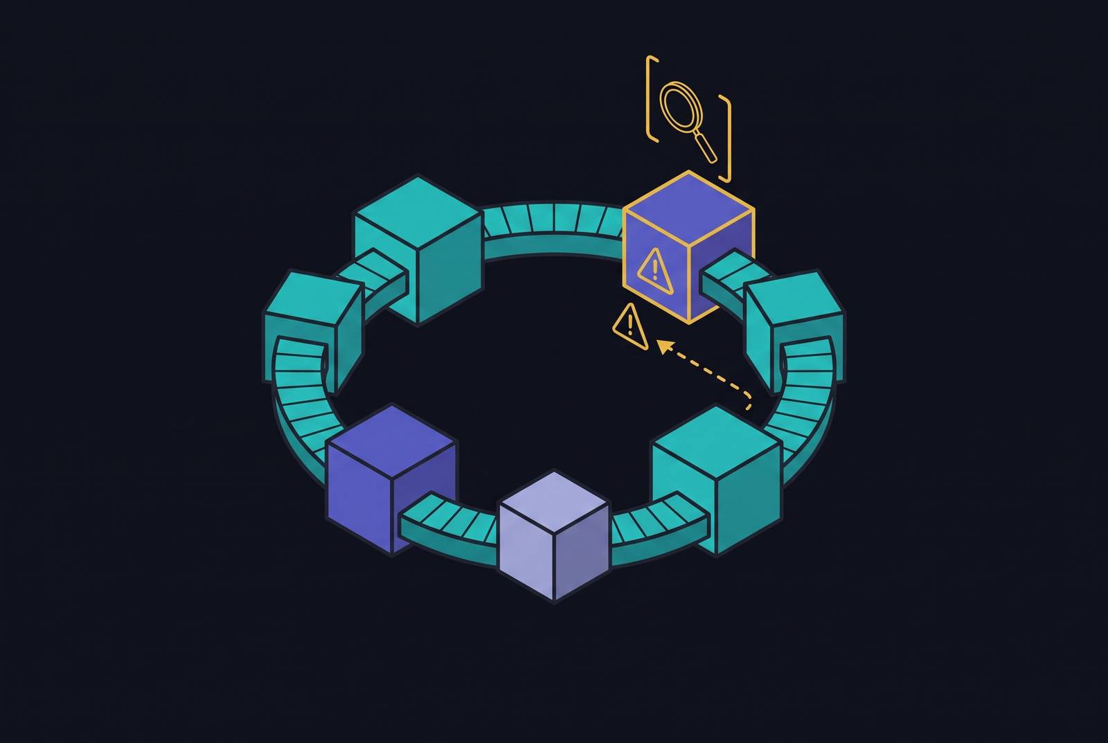 Cover illustration for “Detecting Workflow Loop Regressions in Agentic Pipelines”