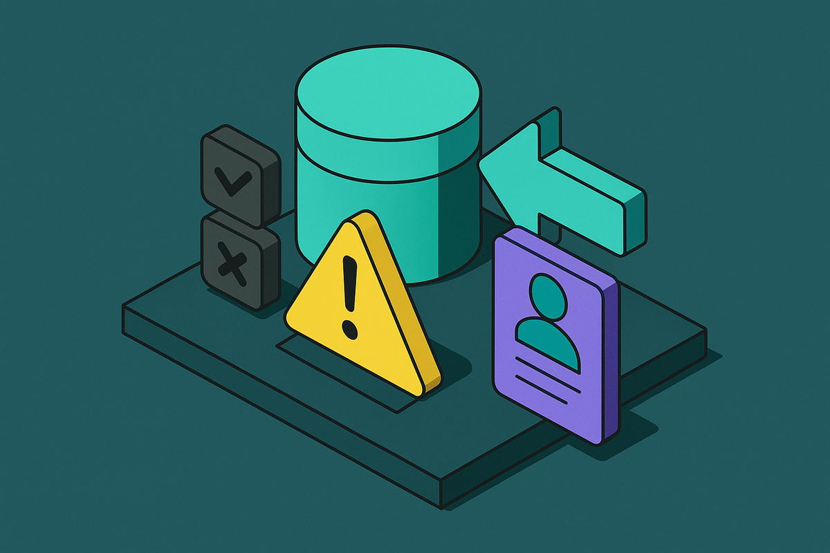 Cover illustration for “Rollback Conditions and Triggers for Production Agent Changes”