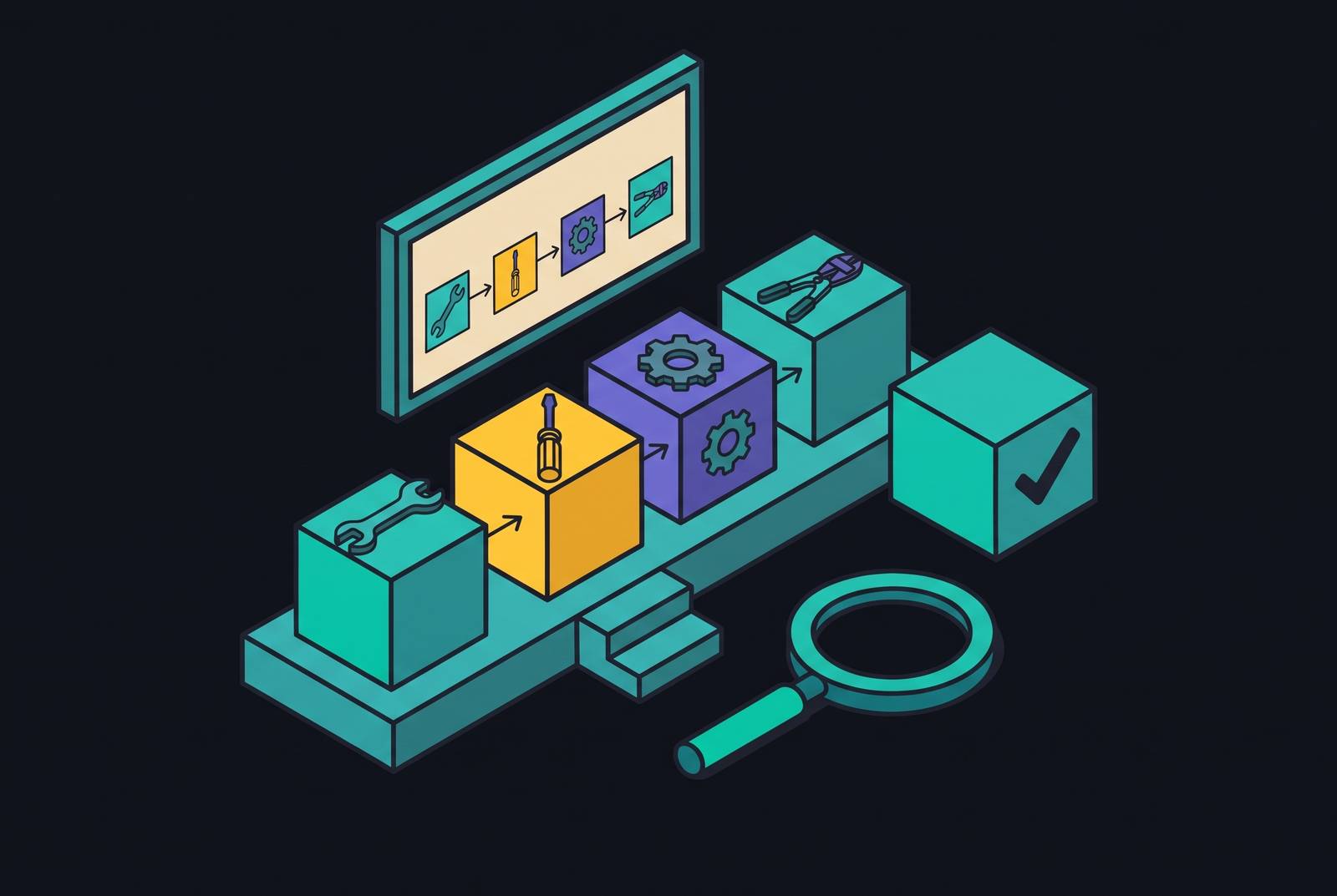 Cover illustration for “Snapshot Testing for Agent Tool Call Sequences”