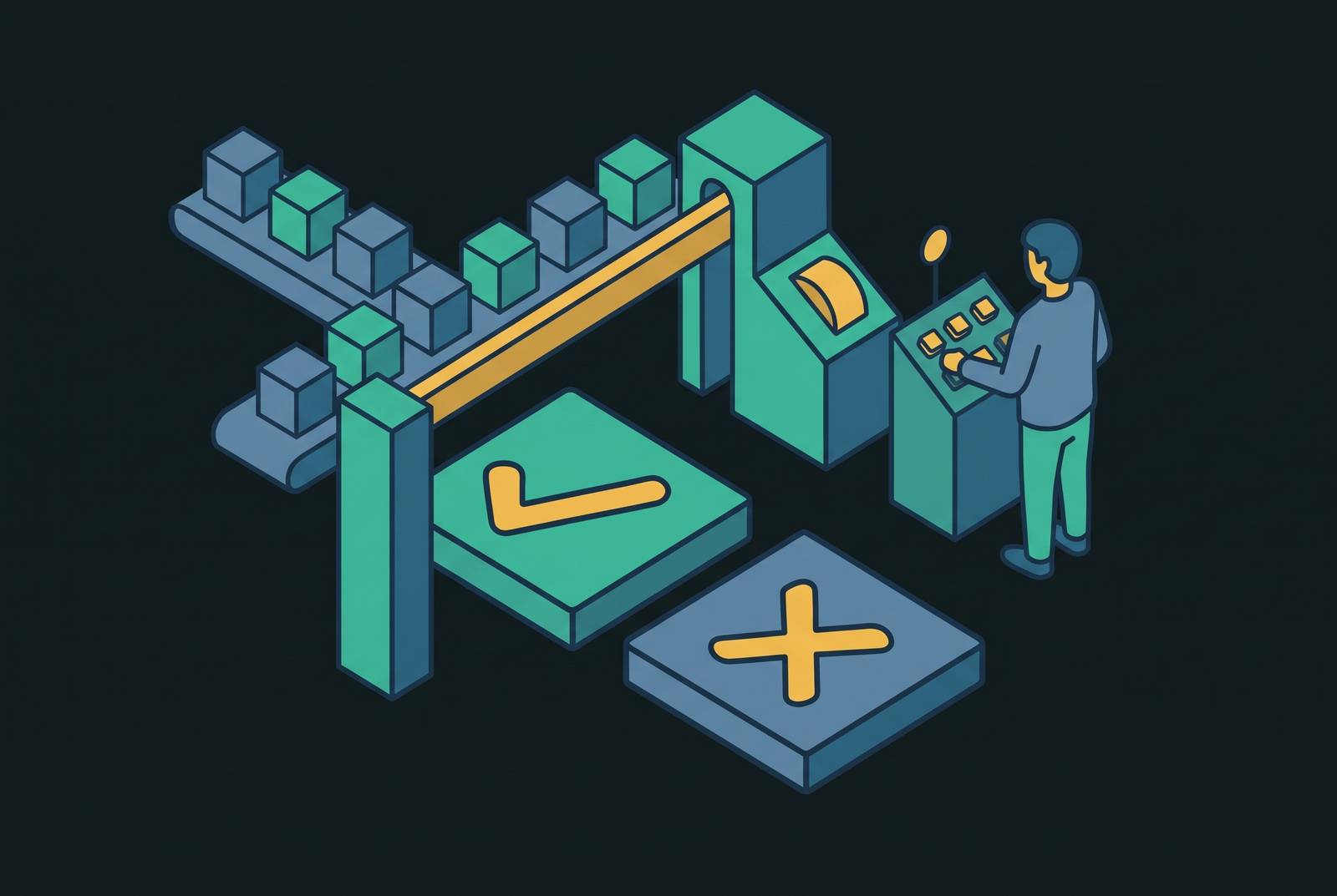 Cover illustration for “Human-in-the-Loop Review Gates for Agent Harness Changes”