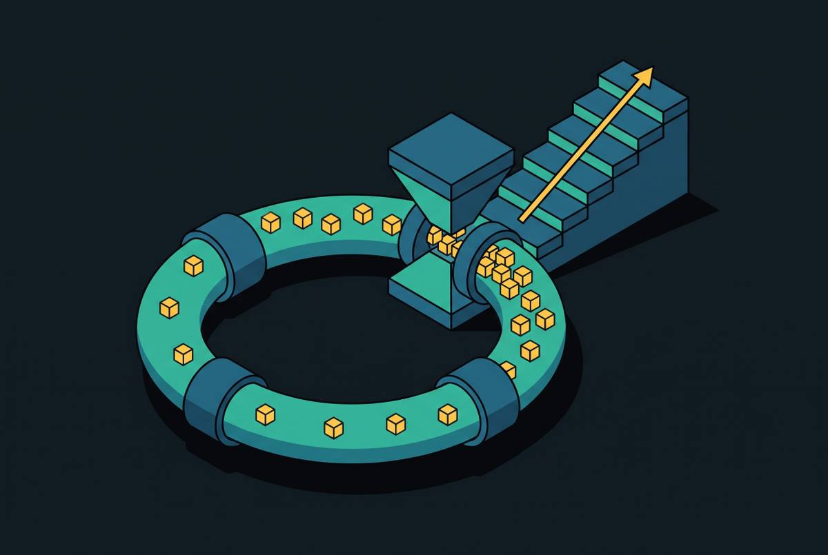 Cover illustration for “Loop Latency and Its Effect on Agent Improvement Velocity”
