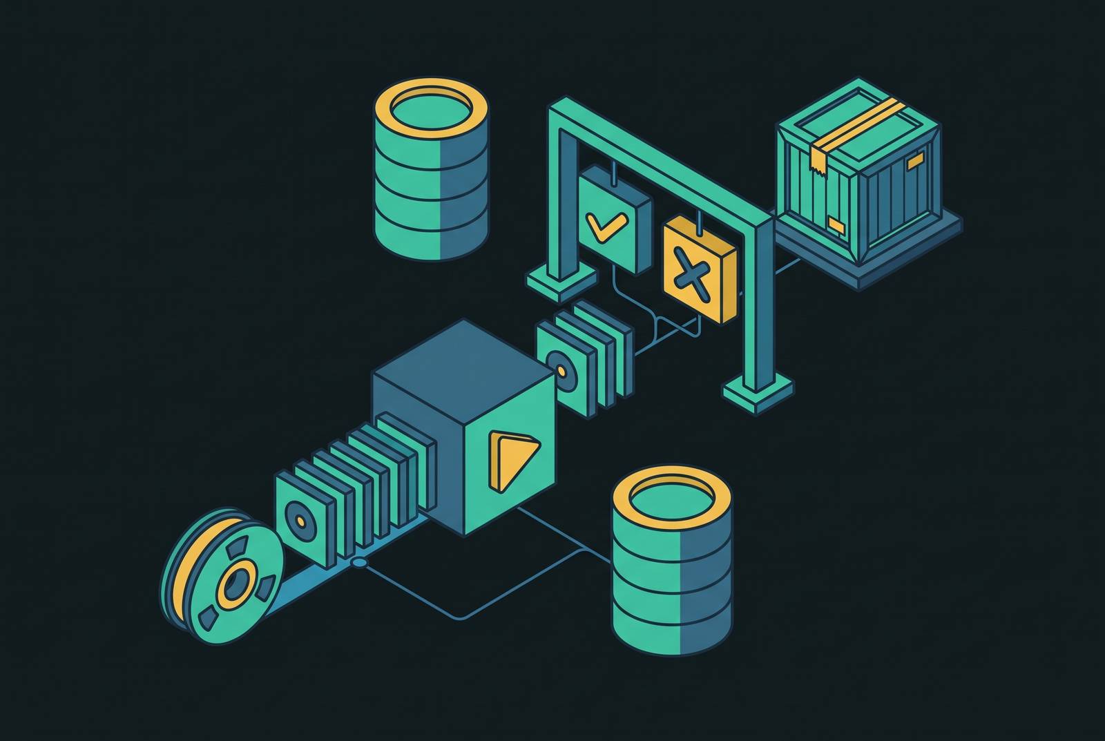 Cover illustration for “Replay-Based Eval for Validating Agent Changes Before Shipping”