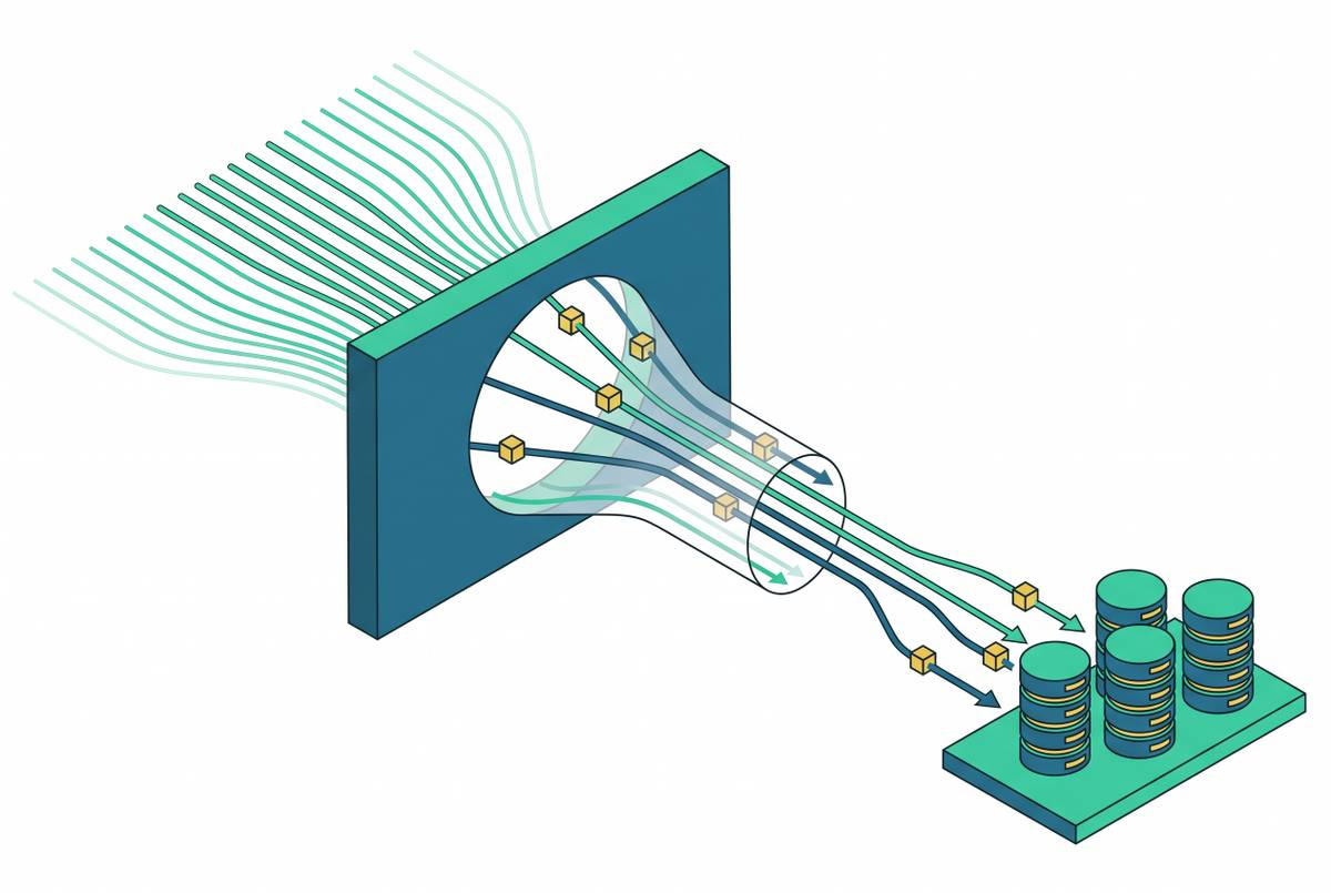Cover illustration for “Trace Sampling Strategies for Agent Observability”