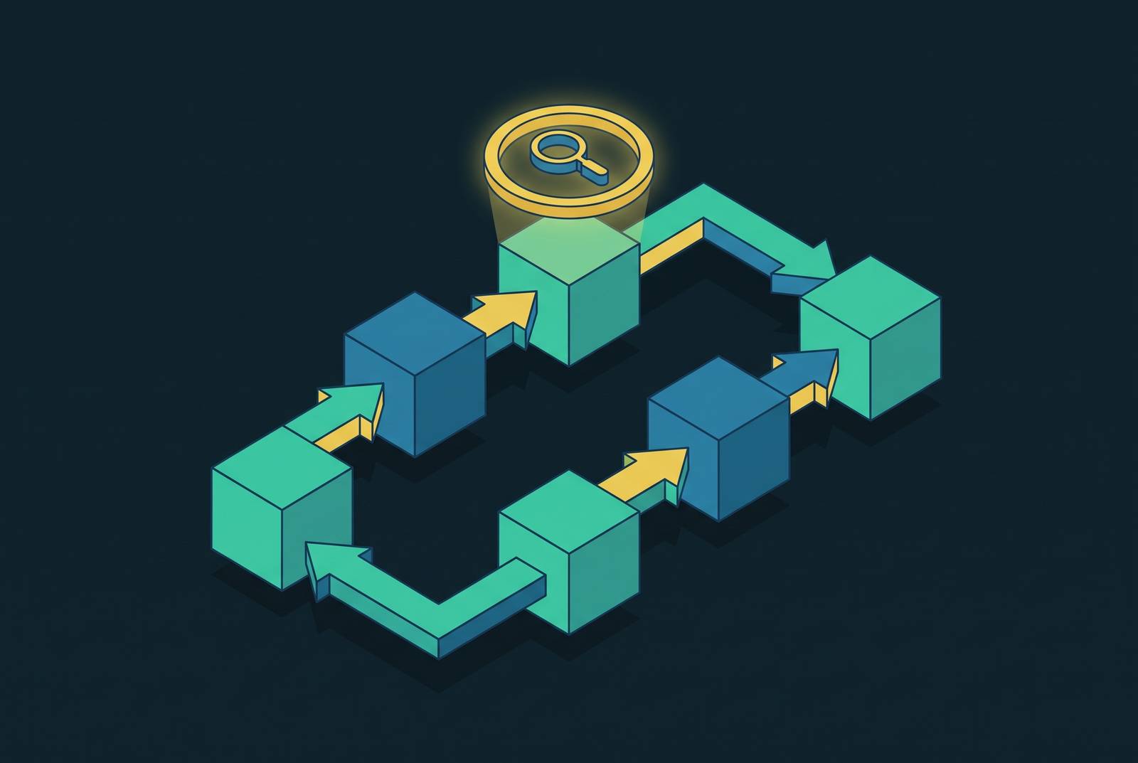 Cover illustration for “Workflow Loop Detection in Multi-Step Agent Runs”