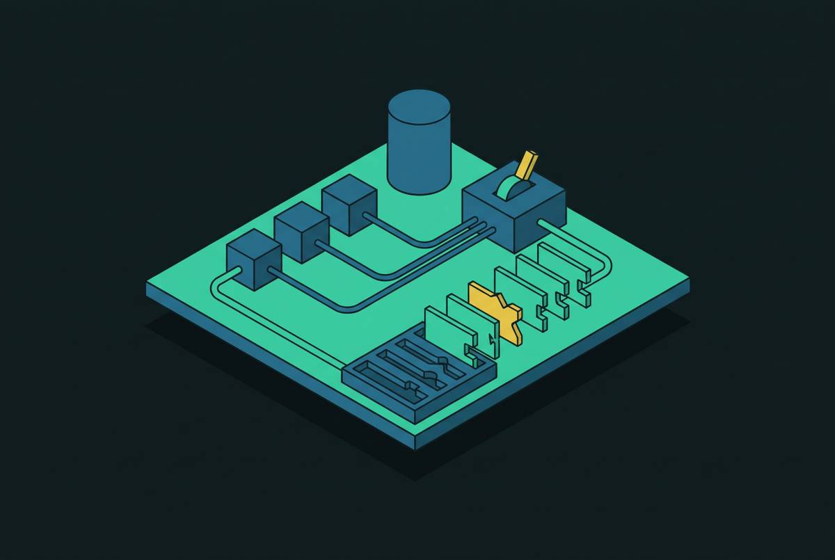 Cover illustration for “Tool Call Return Signatures as a Production Signal Class in Multi-Agent Learning Loops”