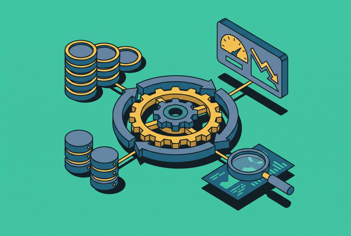 Cover illustration for “LLM Cost Optimization Through Observability-Driven Flywheel Improvements”