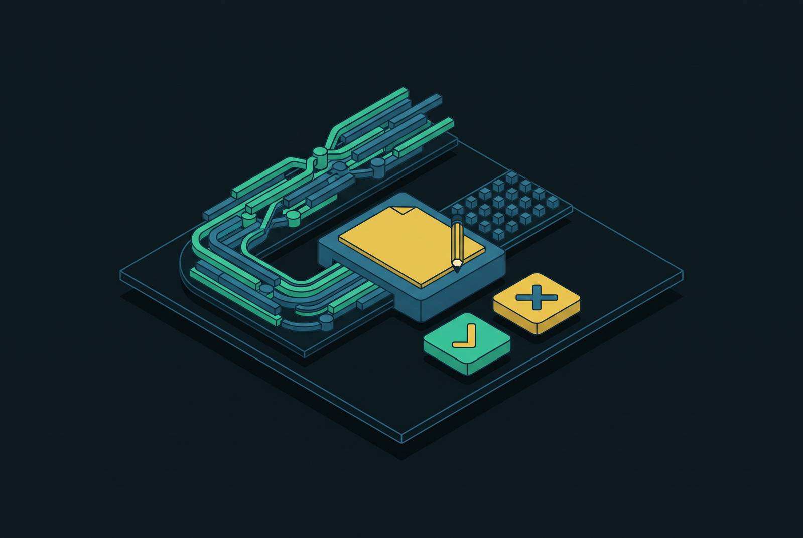 Cover illustration for “Why Production Traces Beat Synthetic Benchmarks for Prompt Edit Validation”