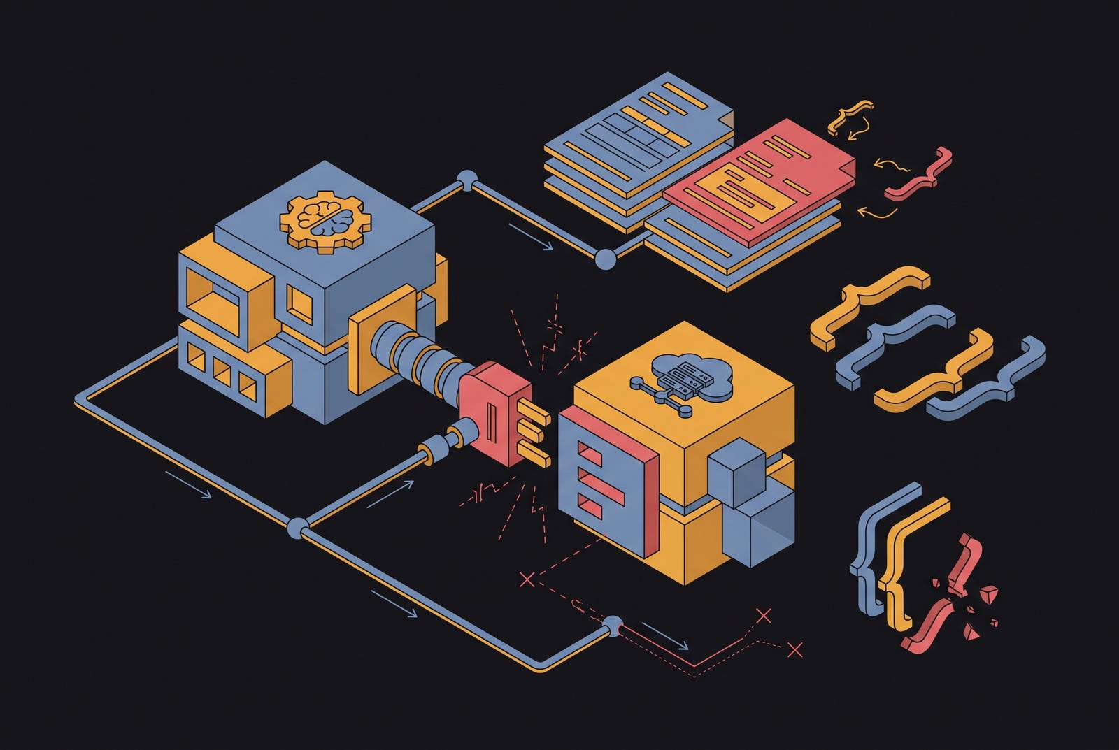 Cover illustration for “Tool Schema Drift and Silent API Breaking Changes in Agents”