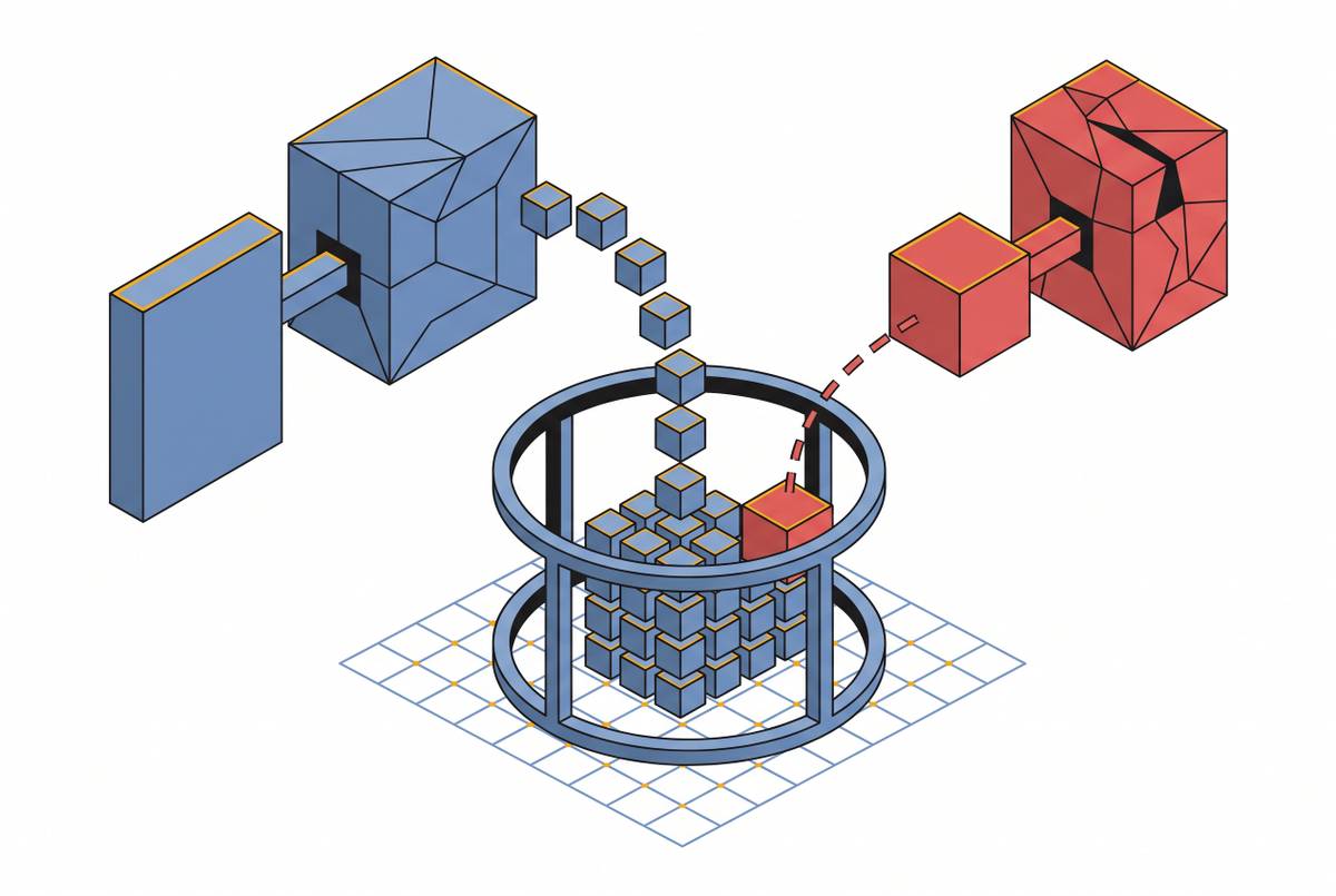 Cover illustration for “Embedding Model Mismatch Between Indexing and Query Time”