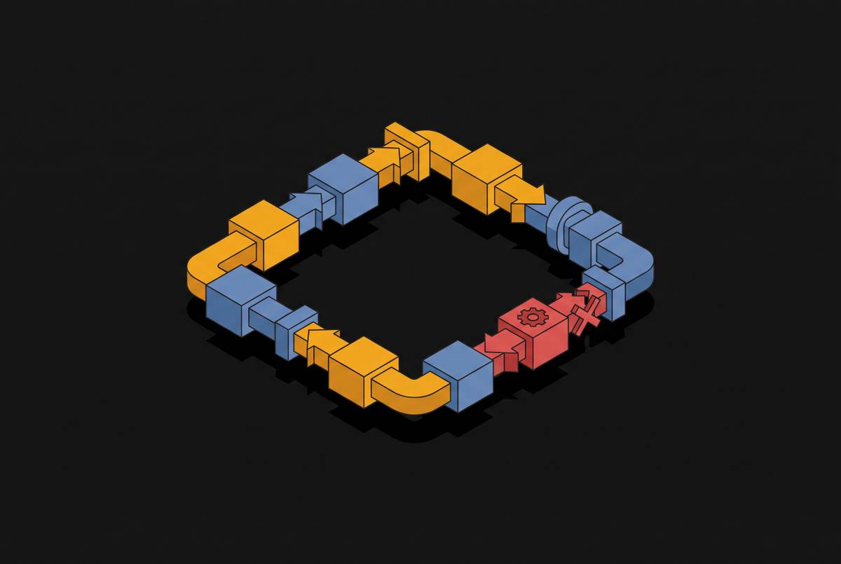 Cover illustration for “Infinite Loop Detection in Agentic Orchestration Pipelines”