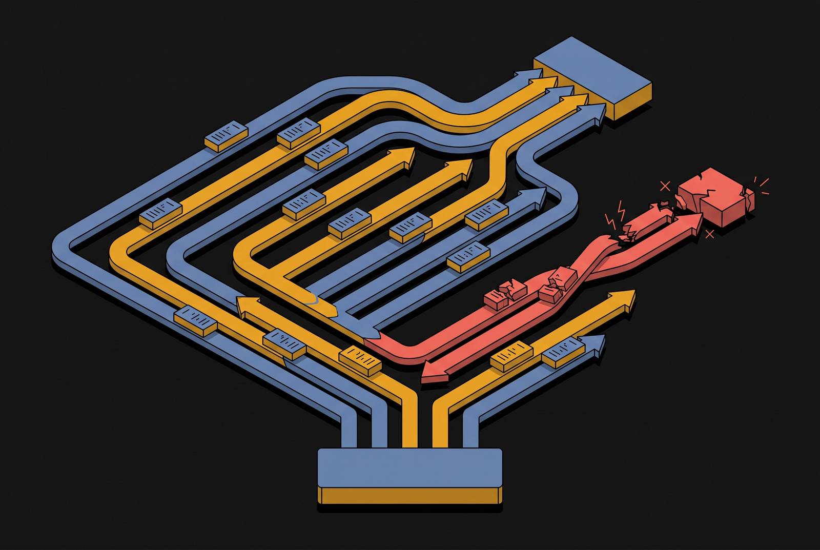 Cover illustration for “Parallelism Errors in Concurrent Agent Subtask Execution”