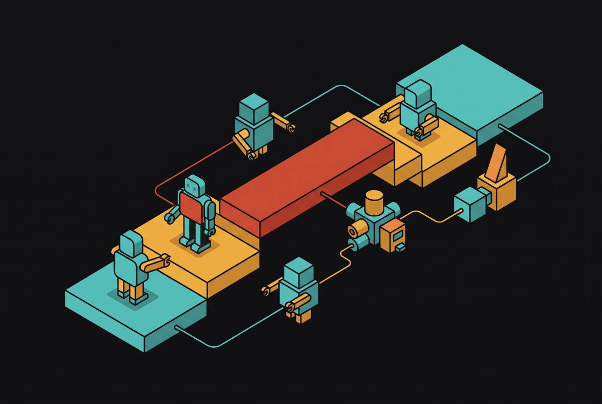Cover illustration for “Structuring Trace Spans for Multi-Agent Orchestration”