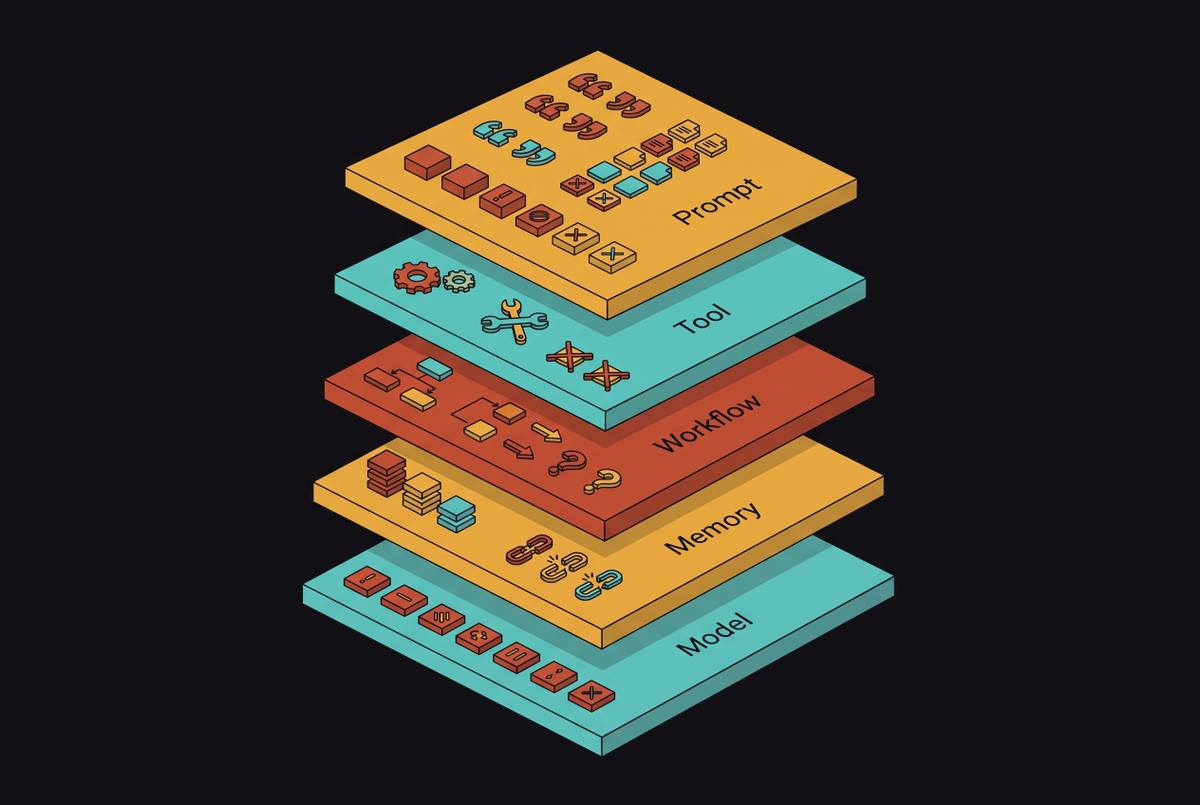 Cover illustration for “Categorizing Agent Failure Modes Across Harness Layers”