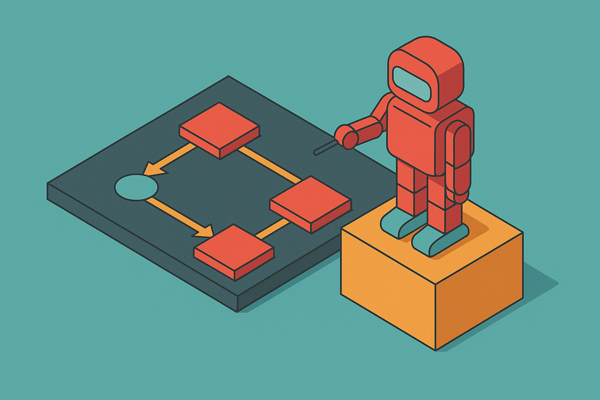 Cover illustration for “Workflow Loop Detection in Production Agents”