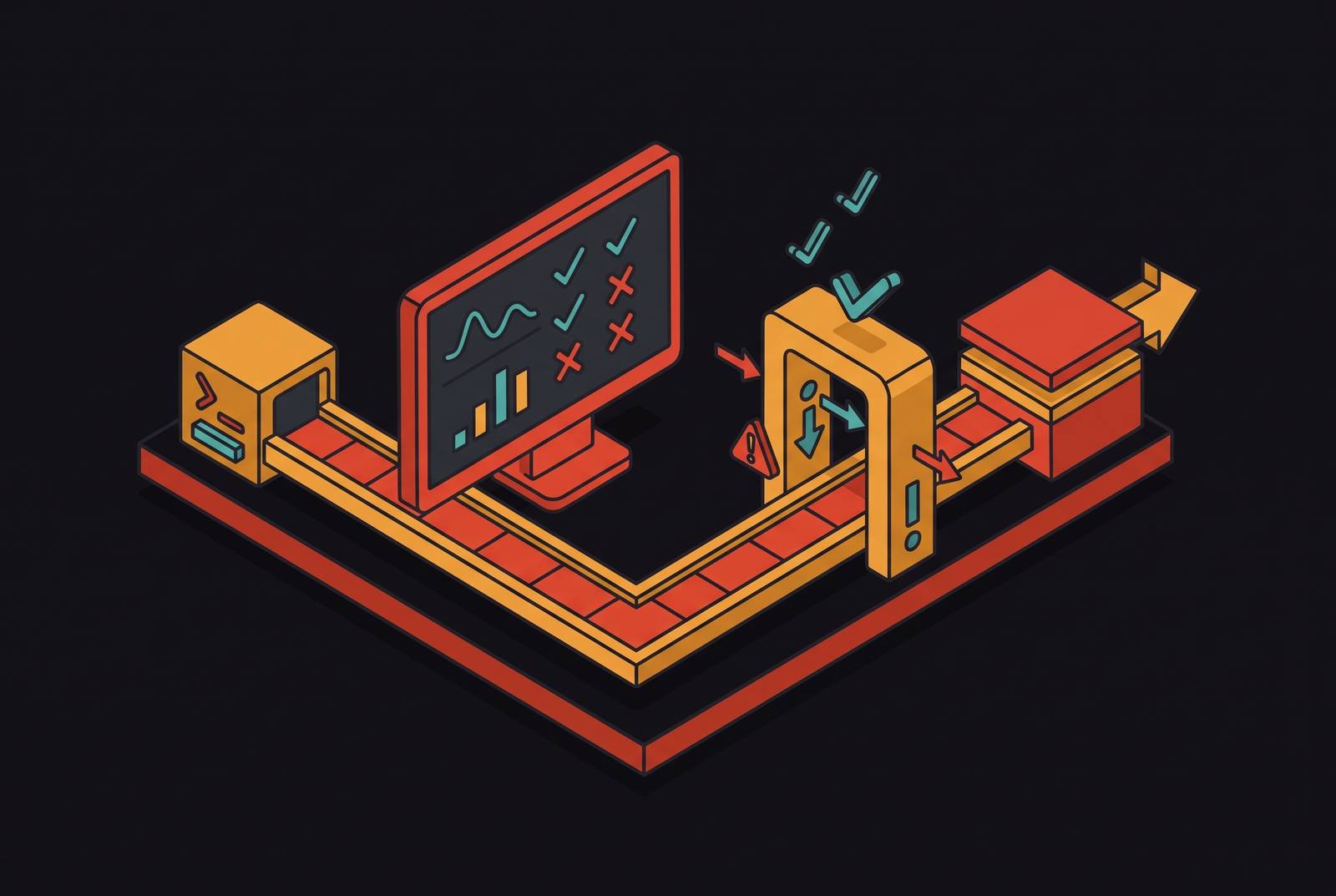 Cover illustration for “Building an LLM Eval Pipeline in CI/CD for Agent Changes”