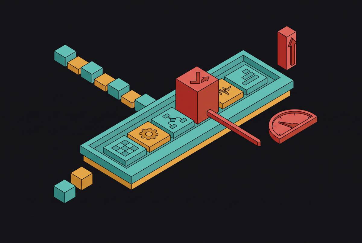 Cover illustration for “Eval Metric Selection for Multi-Step Agent Task Quality”