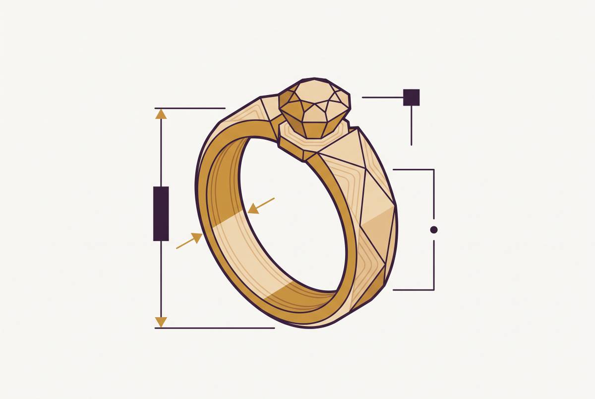 Cover illustration for “Tolerance Requirements for 3D Printed Jewelry Models”