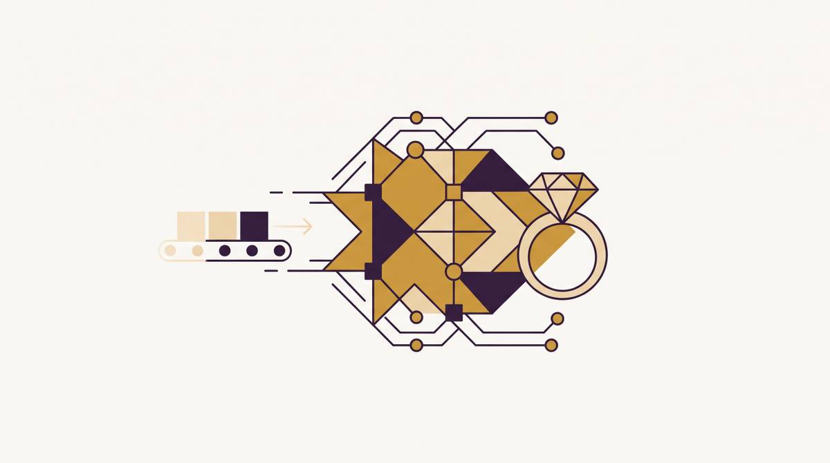 Cover illustration for “Replacing a CAD Outsourcing Workflow with an In-House AI Design System”
