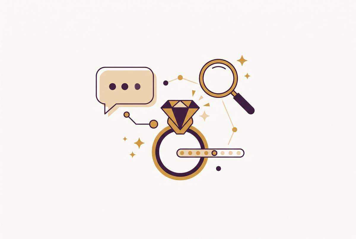 Cover illustration for “AI Sales Agents for Jewelry Product Discovery and Guided Customization”