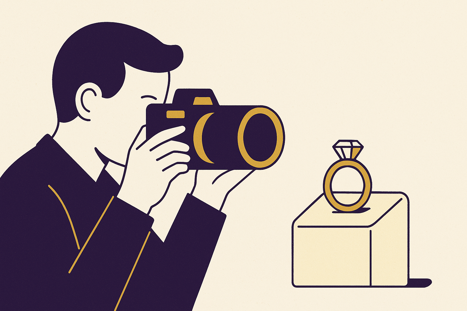 Cover illustration for “Jewelry Photography Standards for AI-Designed and Custom Products”