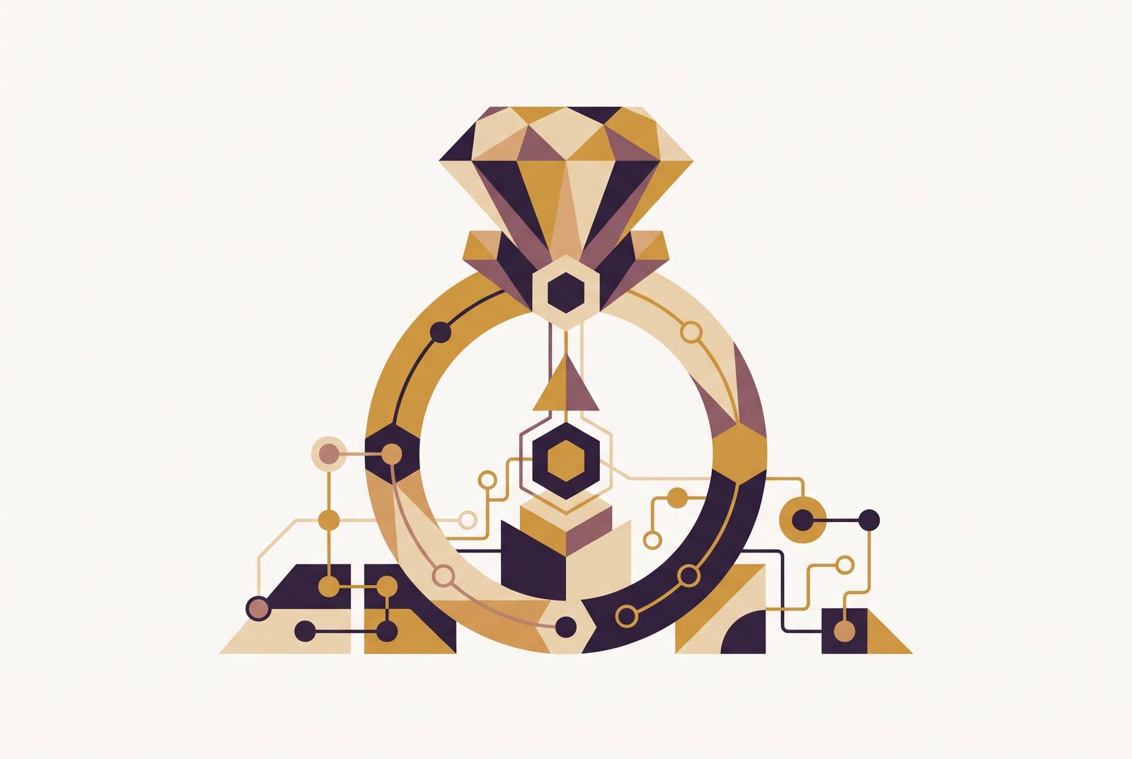 Cover illustration for “White-Label Jewelry Design Services Built on an AI Platform”