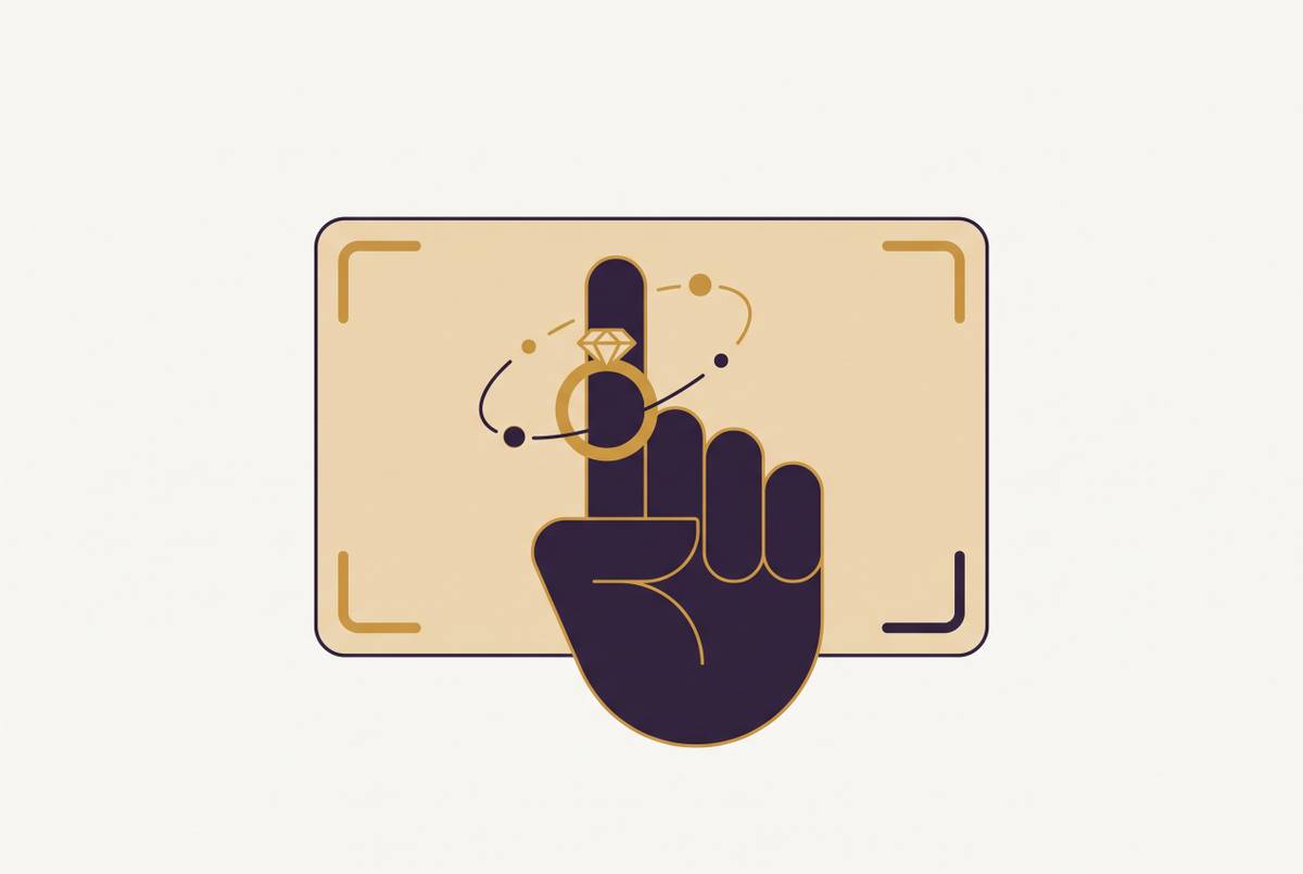 Cover illustration for “Virtual Ring Try-On Integration for Jewelry E-Commerce Sites”