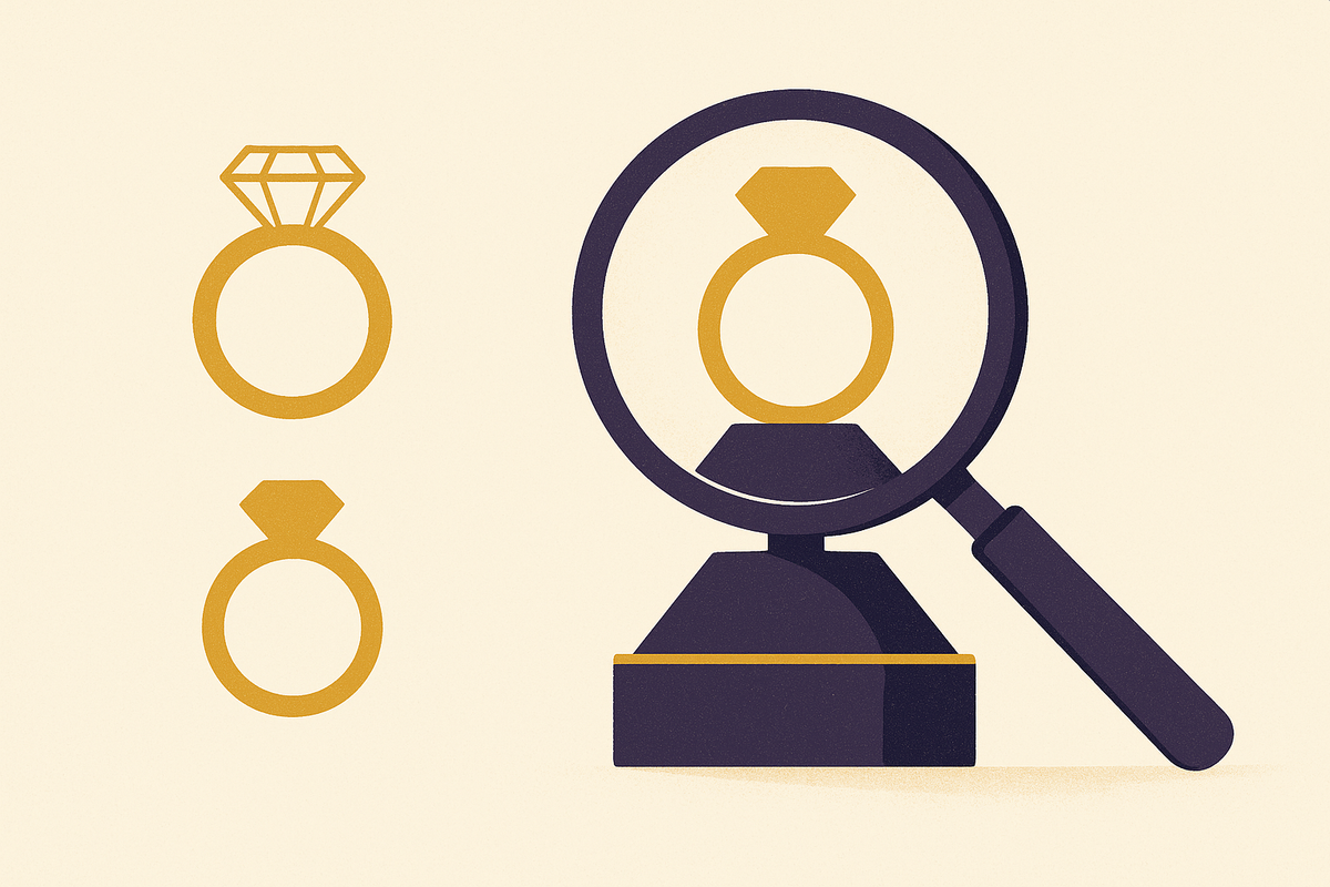 Cover illustration for “Parametric vs Static CAD in Jewelry Design — What the Difference Means in Practice”