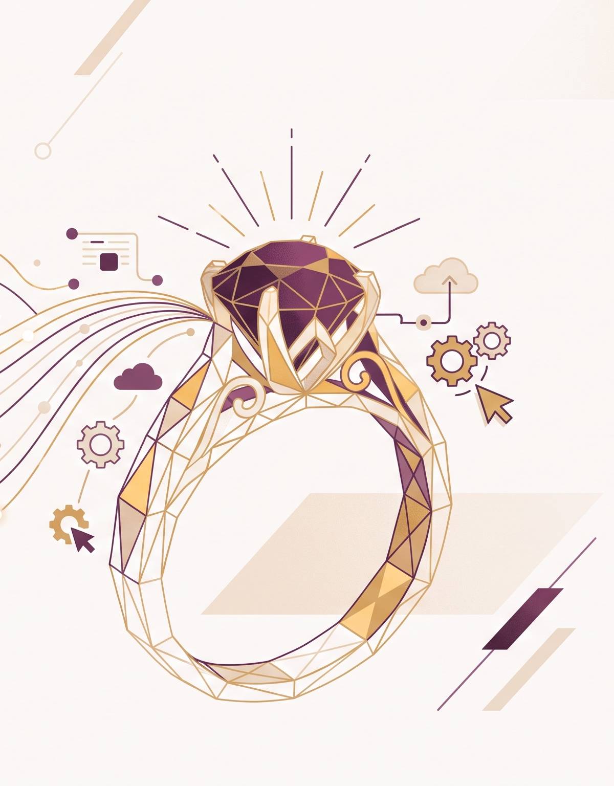 Cover illustration for “AI Jewelry Design Workflow for Enterprise Product Development Teams”